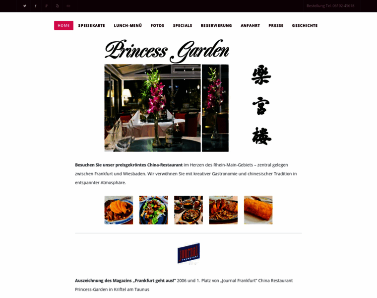 Chinarestaurant-princessgarden.de thumbnail