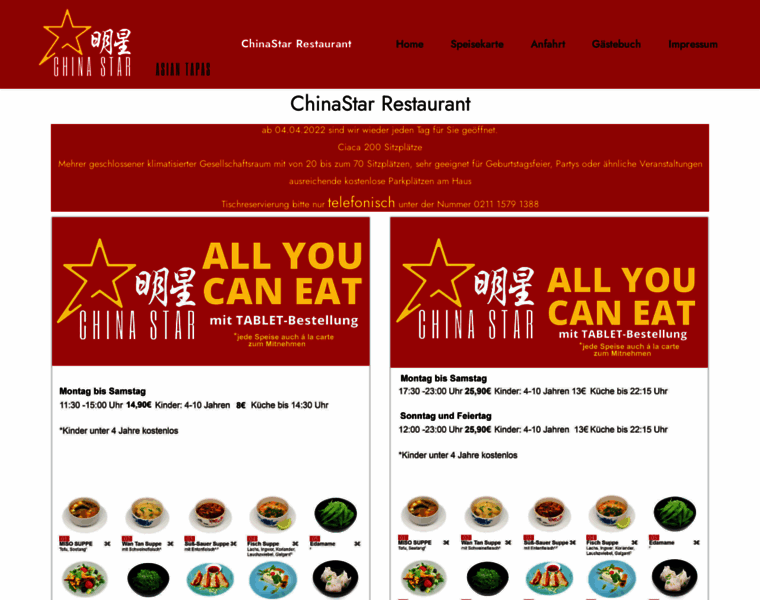 Chinastar-restaurant.de thumbnail