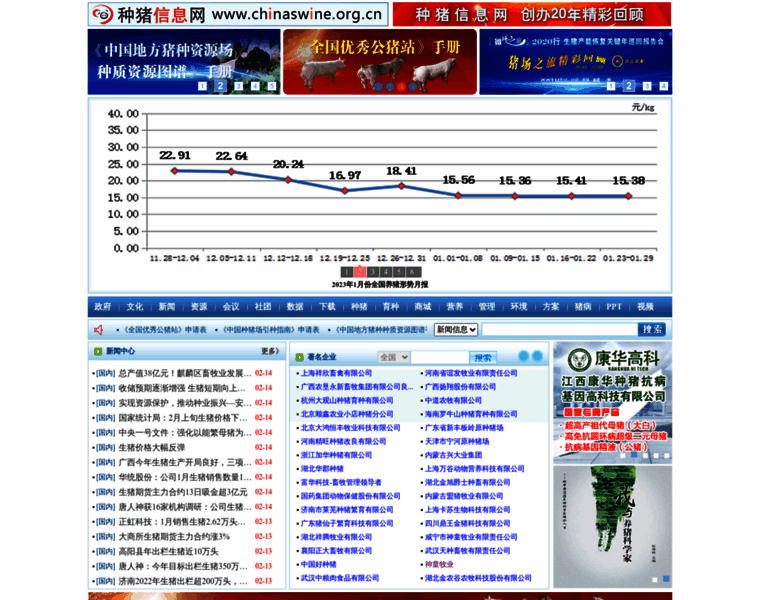 Chinaswine.org.cn thumbnail