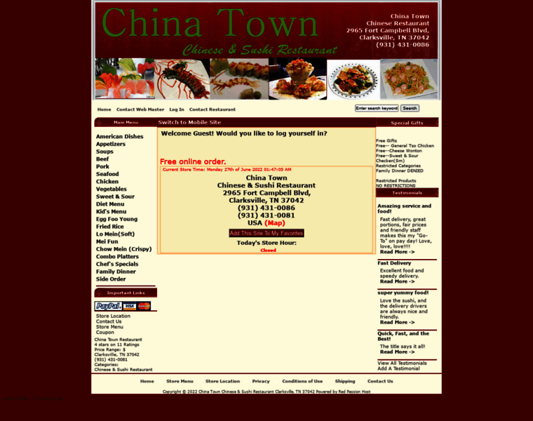 Chinatowntn.com thumbnail