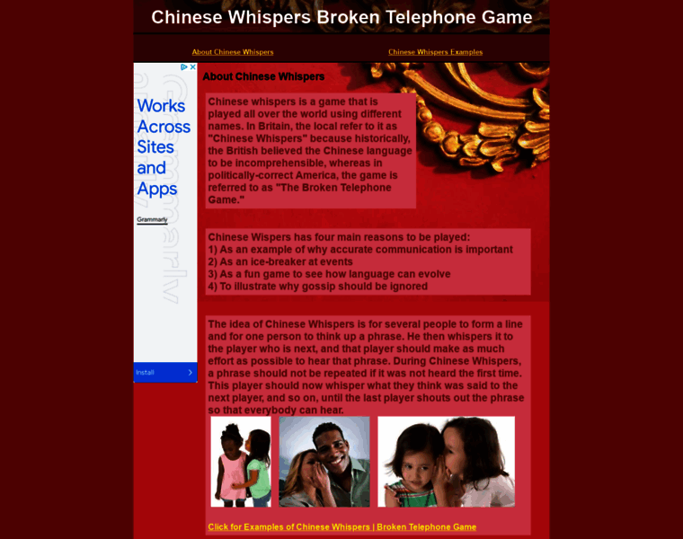 Chinese-whispers.com thumbnail