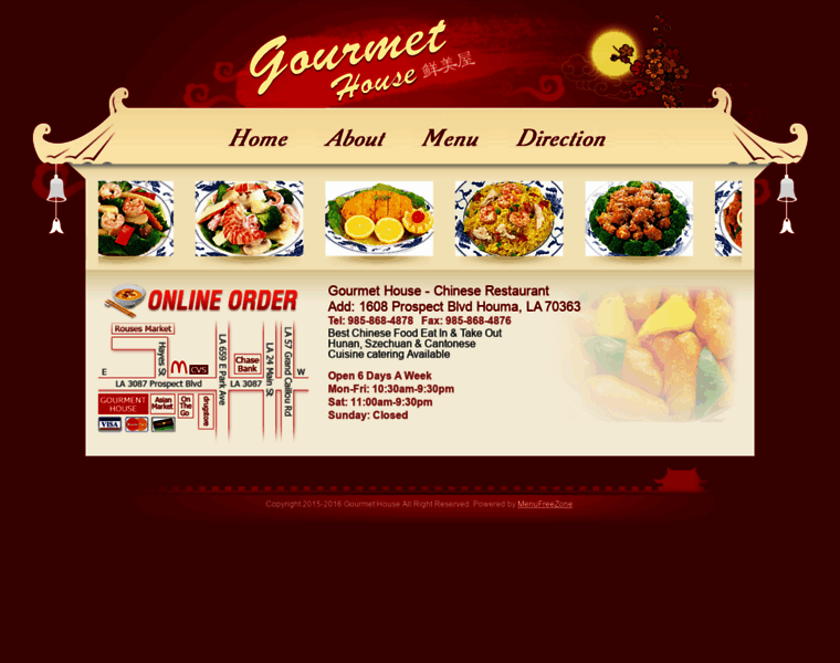 Chinesefoodgourmethouse.com thumbnail