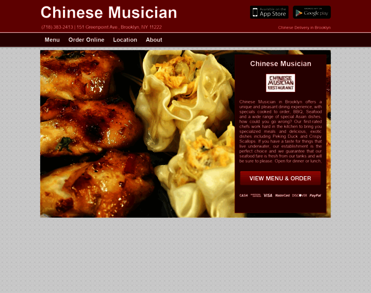 Chinesemusicianbrooklyn.com thumbnail