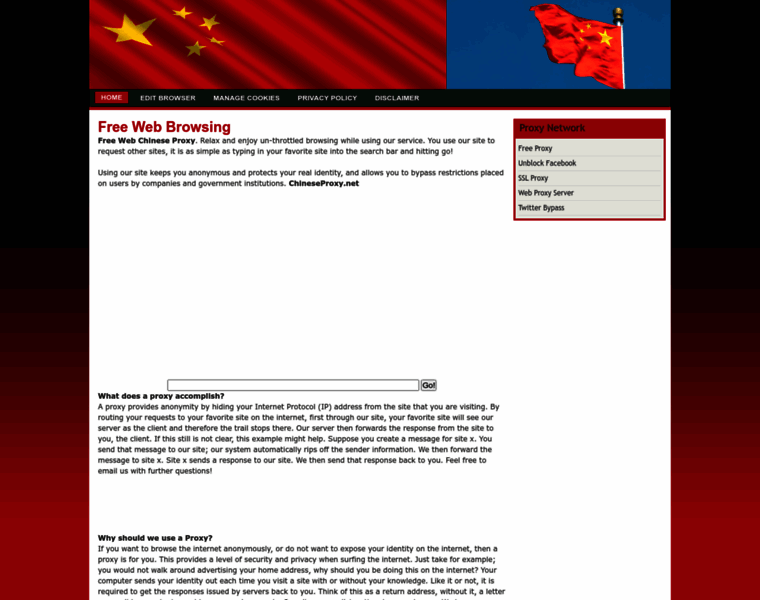 Chineseproxy.net thumbnail