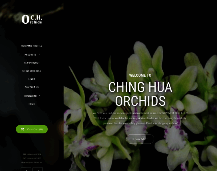 Chinghuaorchids.com.tw thumbnail