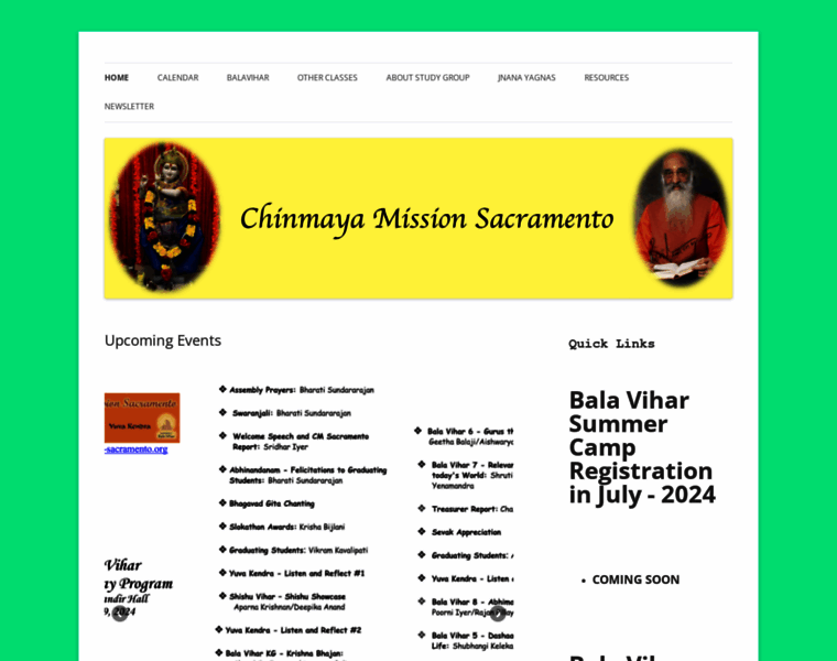 Chinmaya-sacramento.org thumbnail