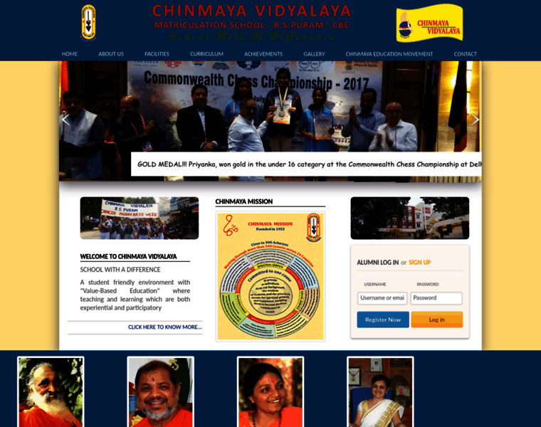 Chinmayavidyalayarspuram.com thumbnail