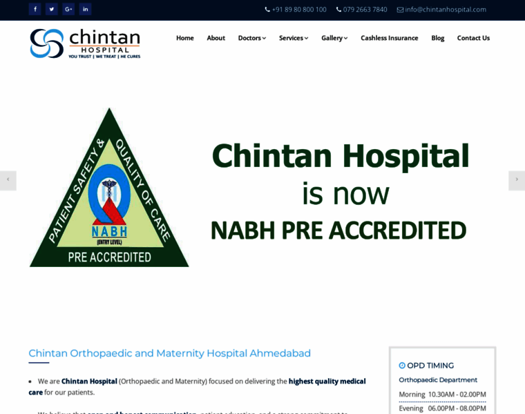 Chintanhospital.com thumbnail