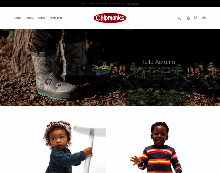 Chipmunksfootwear.co.uk thumbnail