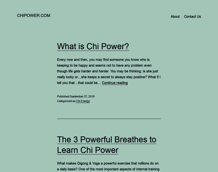 Chipower.com thumbnail