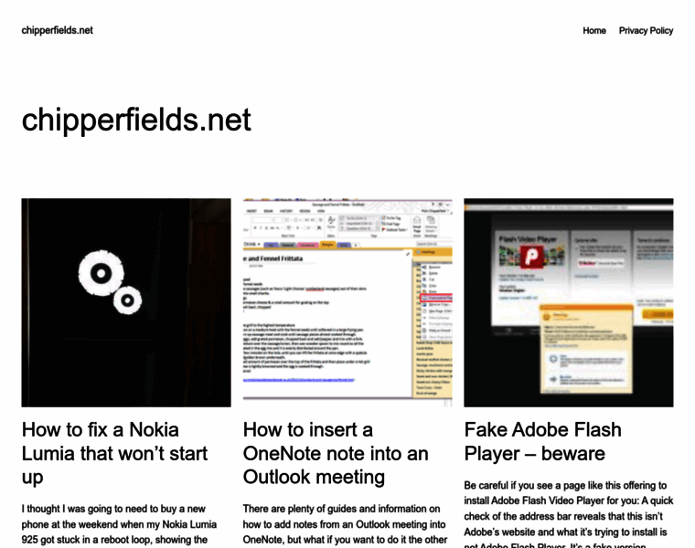 Chipperfields.net thumbnail