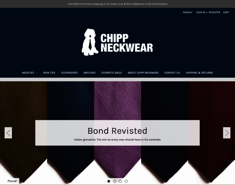 Chippneckwear.com thumbnail