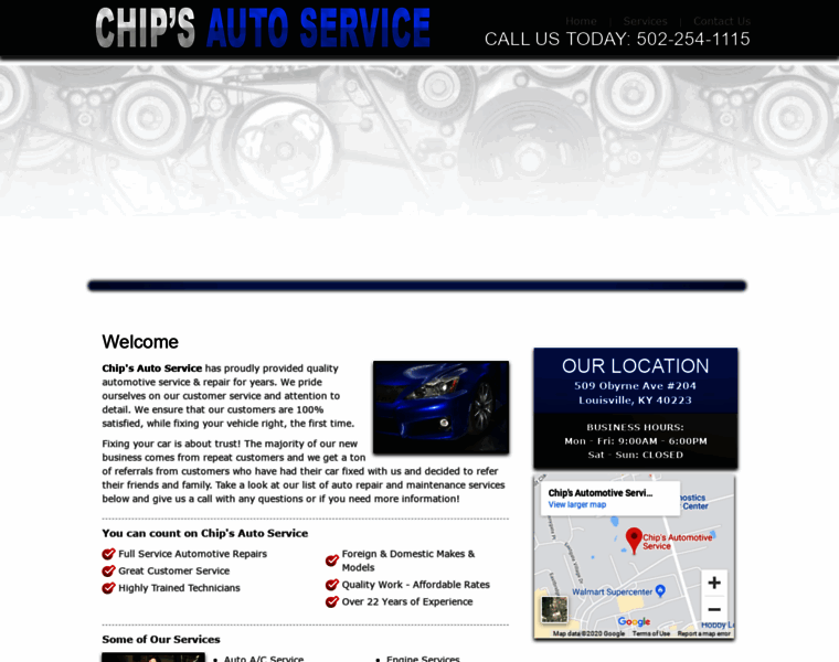 Chipsautoservice.net thumbnail