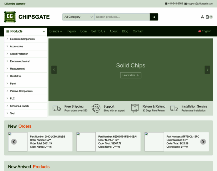 Chipsgate.com thumbnail