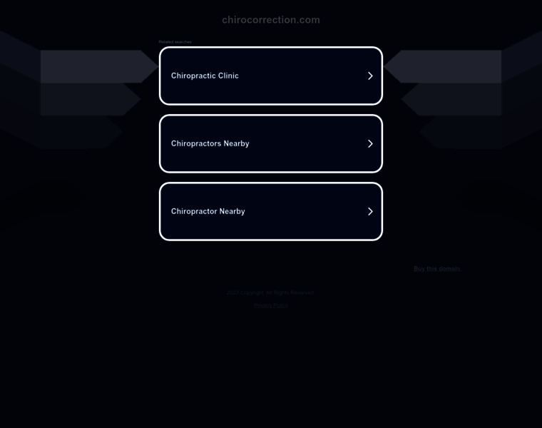 Chirocorrection.com thumbnail
