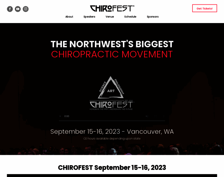 Chirofest.org thumbnail