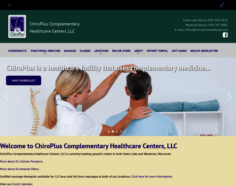 Chiroplushealthcare.com thumbnail