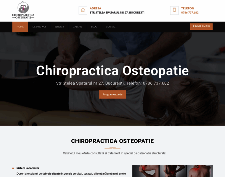 Chiropractica-osteopatie.ro thumbnail