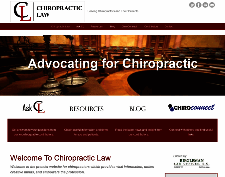 Chiropracticlaw.com thumbnail