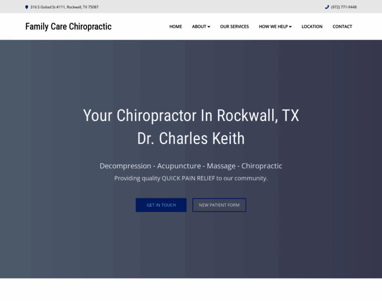 Chiropracticrockwall.com thumbnail