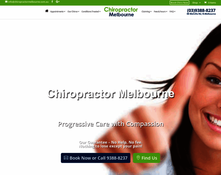 Chiropractormelbourne.com.au thumbnail