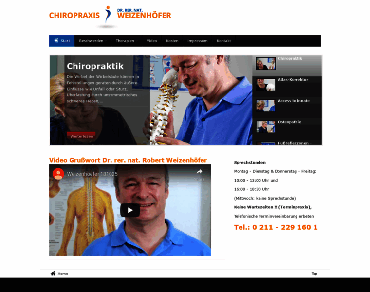 Chiropraxis-weizenhoefer.de thumbnail