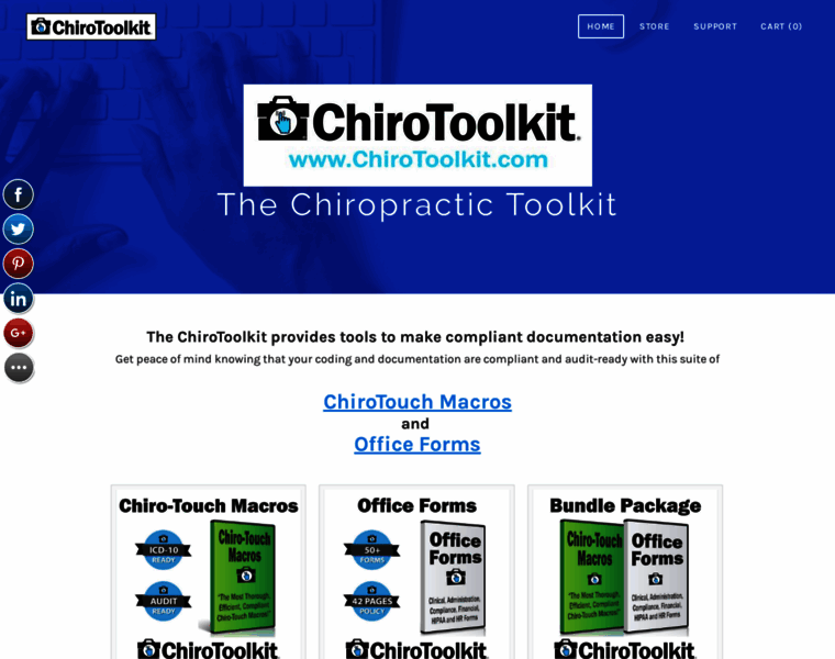 Chirotoolkit.com thumbnail