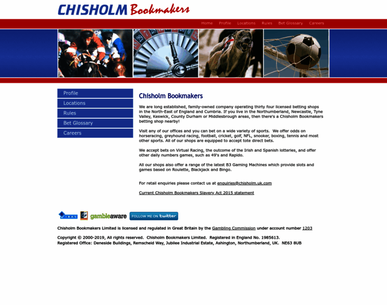 Chisholm.uk.com thumbnail