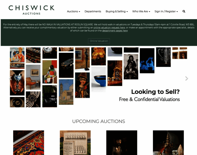Chiswickauctions.co.uk thumbnail