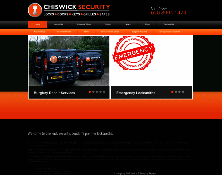 Chiswicksecurity.co.uk thumbnail