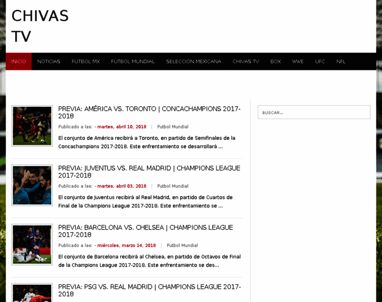 Chivas-tv.com thumbnail