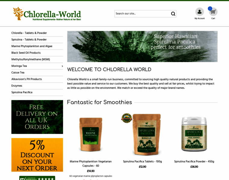 Chlorella-world.com thumbnail