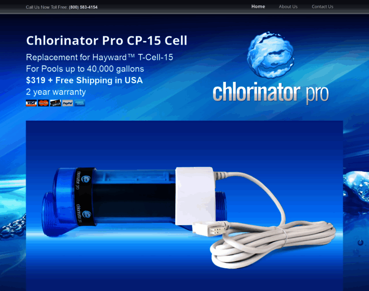 Chlorinatorpro.com thumbnail