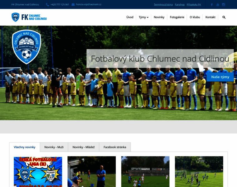 Chlumecky-fotbal.com thumbnail
