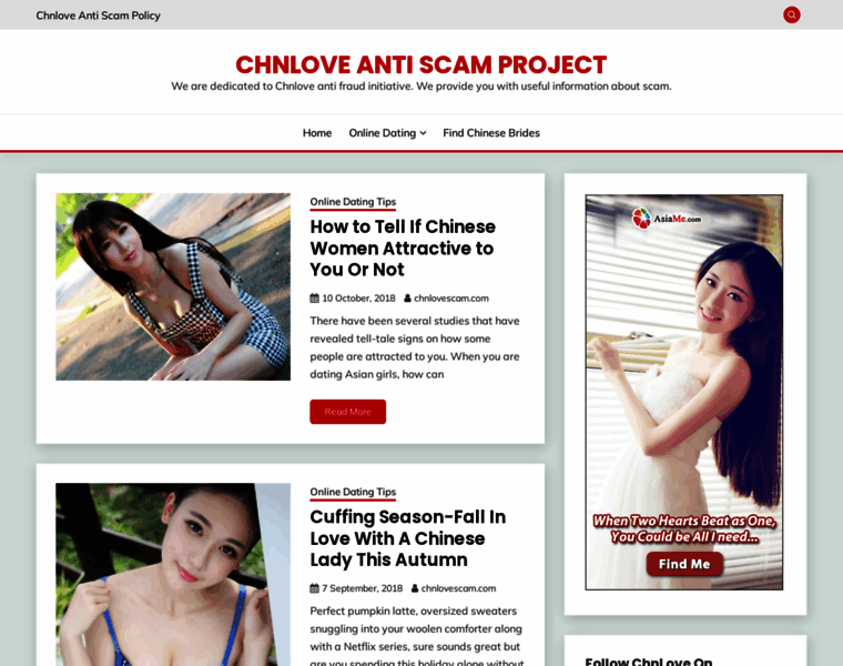 Chnlove-scam.com thumbnail