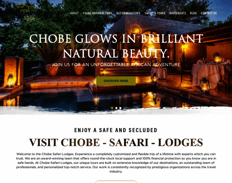 Chobe-safari-lodges.com thumbnail