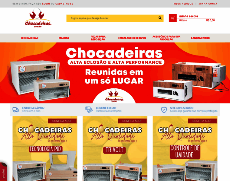 Chocadeiras.com.br thumbnail