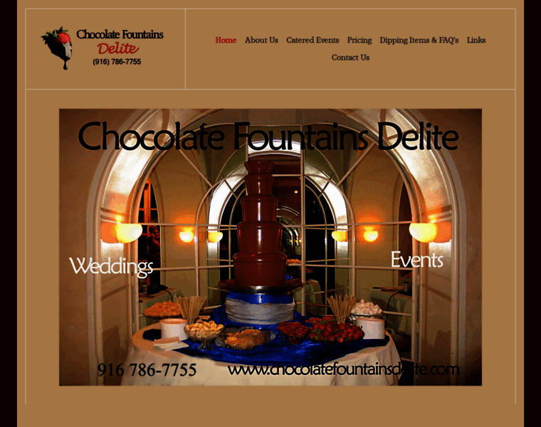 Chocolatefountainsdelite.com thumbnail