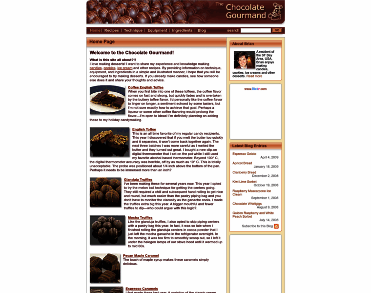 Chocolategourmand.com thumbnail