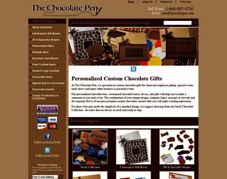 Chocolatepen.com thumbnail