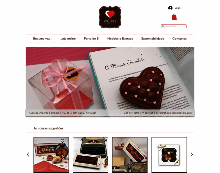 Chocolateriadelicia.com thumbnail