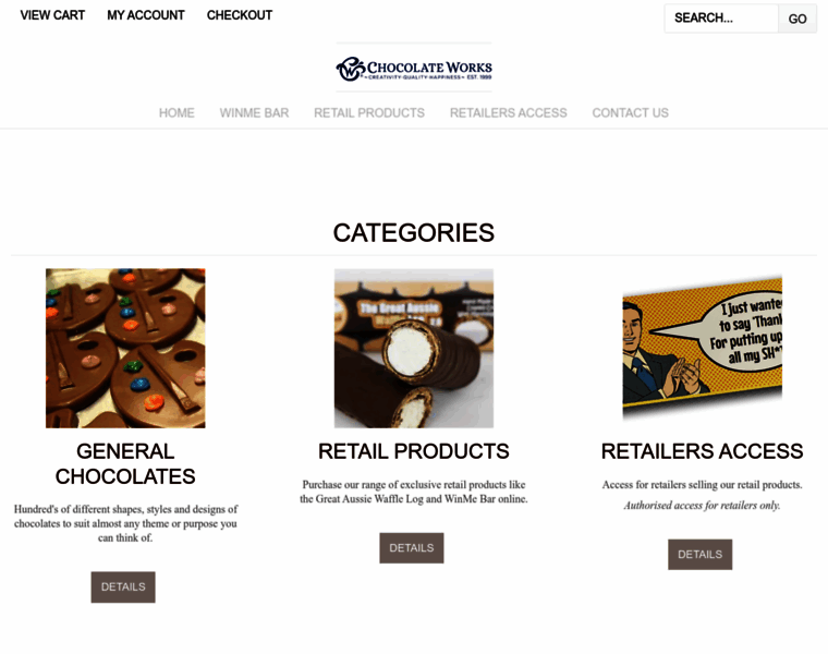 Chocolateworks.shop thumbnail