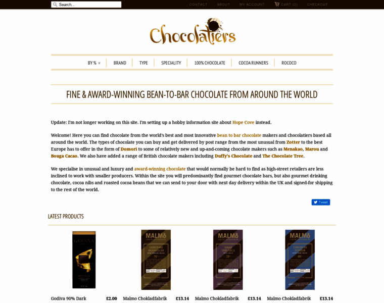 Chocolatiers.co.uk thumbnail