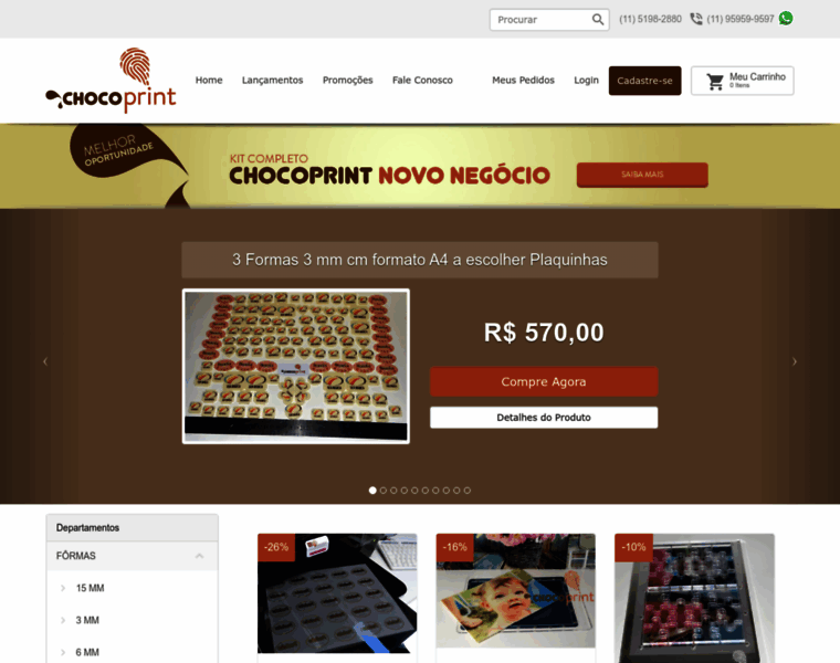 Chocoprint.com.br thumbnail