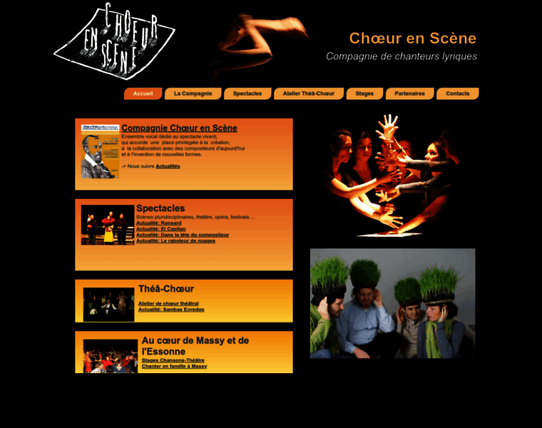 Choeurenscene.fr thumbnail