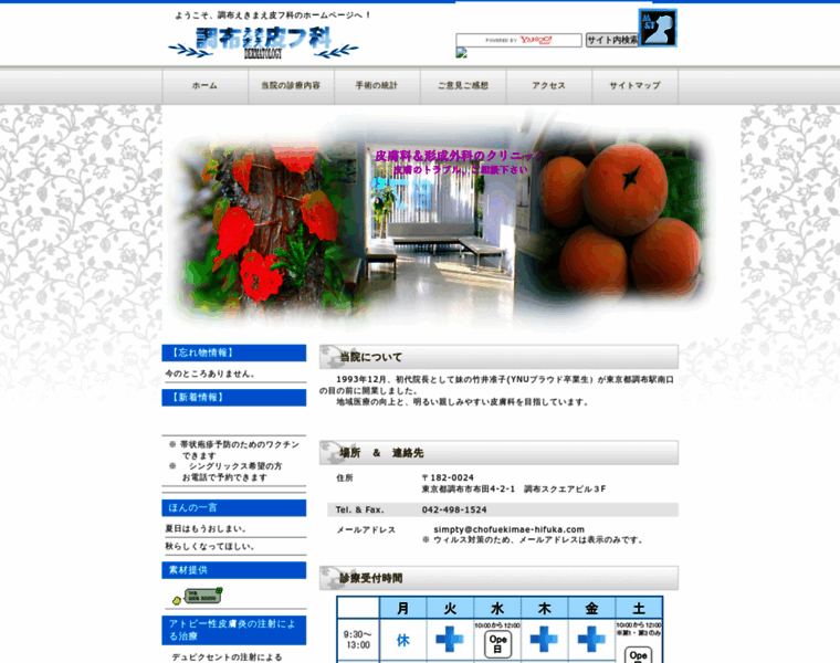 Chofuekimae-hifuka.com thumbnail