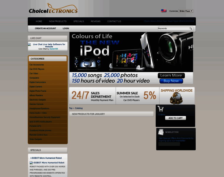 Choicelectronics.com thumbnail