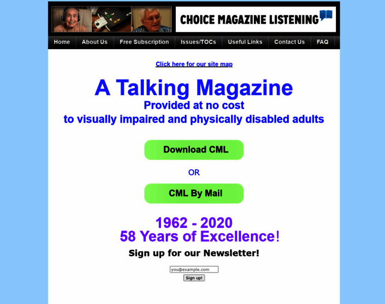 Choicemagazinelistening.org thumbnail