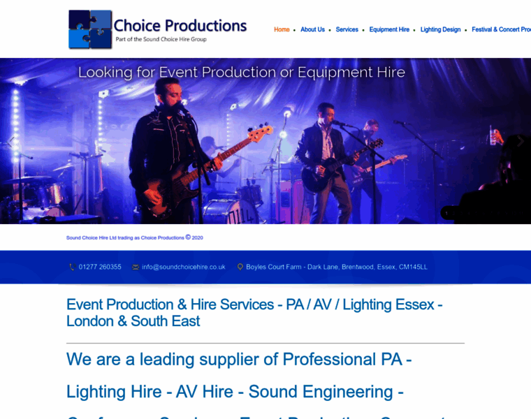 Choiceproductions.co.uk thumbnail