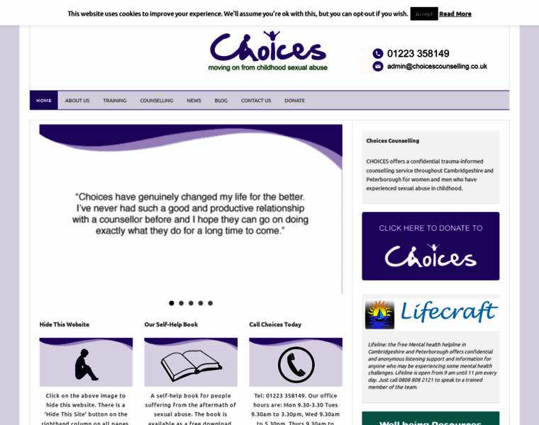 Choicescounselling.co.uk thumbnail